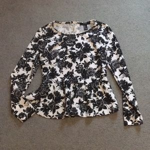 Forever21 Floral Peplum